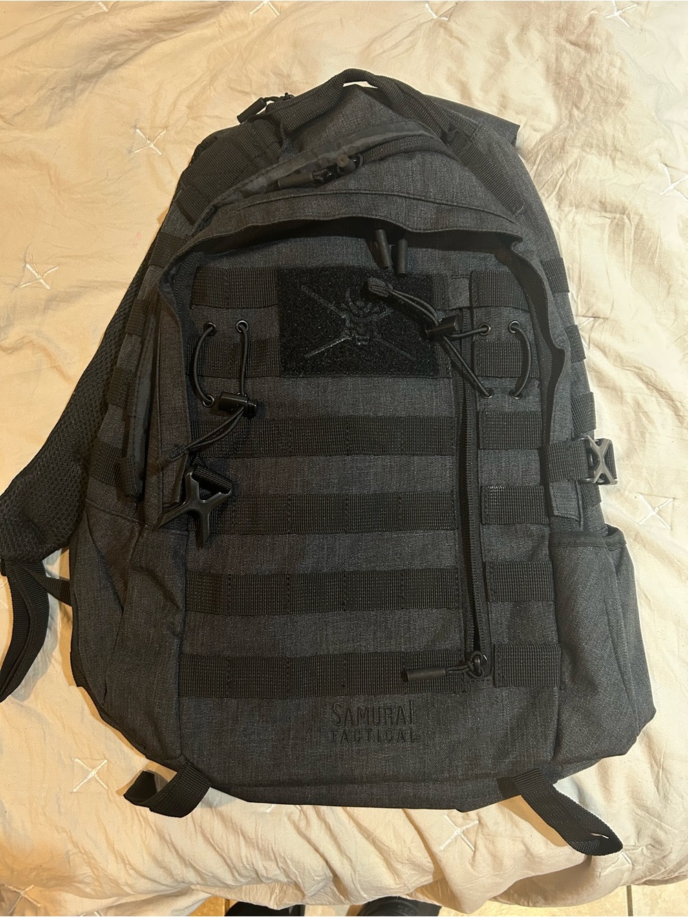 Black Men’s Backpack - Picture 2 of 5